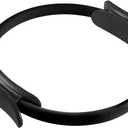 Pilates Ring Fitness Circle - 15" Inch - Best Home Workout Equipment for Thigh/Legs, Arms and Core, Pilates Reformer Ring for Men and Women