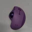 seenda Wireless Trackball Mouse, Bluetooth  Ergonomic Rollerball Mouse Rechargeable, 3 Device Connection Optical Mice Adjustable DPI Thumb Control Mice Compatible for Mac/Android/Windows  Purple