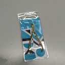 Rui Smiths Professional Cuticle Nippers, Gold-Plated Carbon Steel, French Handle, Single Spring, 6mm Jaw (Full Jaw)