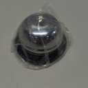 Chrome Steel Desk Kitchen Hotel Counter Reception Restaurant Bar Ringer Call Bell Service Bell 8.5 * 5.5cm Silver