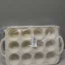 Vinino 2Pack Silicone Muffin Pan for Baking with Metal Reinforced Frame, Regular 12 Cup and Jumbo 6 Cup Nonstick Cupcake Pan Set, BPA Free Silicone Muffin Tray Molds for Oven Dishwasher Safe