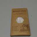 Reusable Bowl Covers for Bread Proofing- 3pc Beeswax Bowl Covers Reusable 8/10/12 Inch, 100% Organic Cotton, Elastic Cover for Sourdough- Shower Caps for Sourdough Bread, Dough Proofing & Food Storage