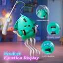 Dancing Octopus Baby Toy: Tummy Time Toys Electric Crawling Squid 3 4 5 6 7 8 9 10 11 12 Year Old Boy Learning Walking 3-6 Toddler Age 36 Months Music Development Kids Girl 1st Birthday Gifts (Green)