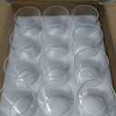 TBWIND 12pcs Small Glass Cylinder Vases for Centerpieces, 4 Inch Clear Flowers Vase for Wedding Decorations, Glass Hurricane Candle Holder for Home Decor Table Centerpiece