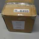 theterra 7.5'' Ceramic Pasta Bowls, Salad Bowls Set of 4, Stoneware Serving Bowls for Fruits, Noodle, Dinner, House-warming Wedding Present, Reactive White