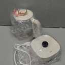 Topwit Electric Tea Kettle, 11 Temperature Control & 4 Presets Glass Kettle with Removable Infuser, 0.8L Electric Kettle for Coffee, Formula, Tea Maker with 8H Keep Warm, Boil-dry Protect, Beige