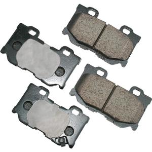 Akebono ACT1347 Rear Brake Pad , GREY
