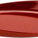 G.E.T. Enterprises Chili 15 Oval Serving Platter Dishwasher Safe Melamine Plastic, Osslo Collection OP-1580-CHI (Pack of 1)