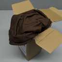Biscaynebay Decorative Box Spring Cover King & Cal King Size, Brown Luxurious Jersey Knitting Stretchy Wrap Around 4 Sides Bed Skirt for Home/Hotels, Easy Fit Wrinkle & Fade Free Machine Washable