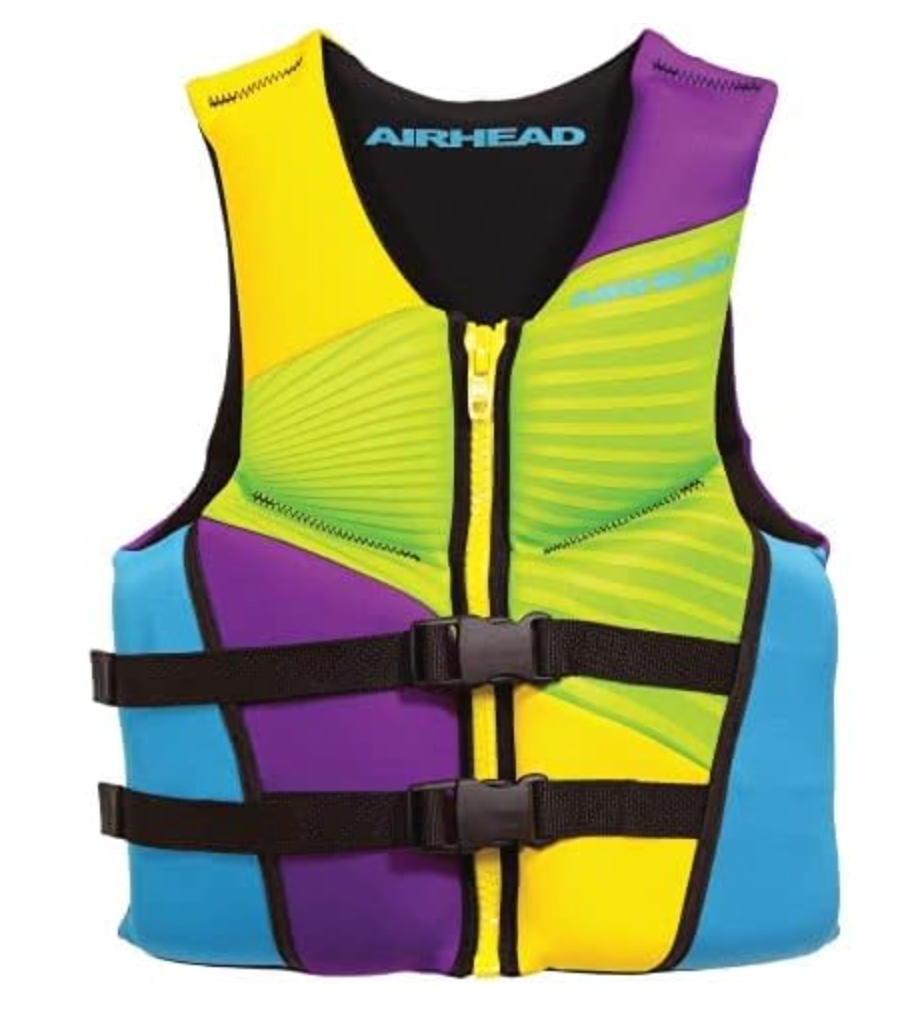 Airhead Gnar Life Jacket Adult Coast Guard Approved, Size Adult Medium