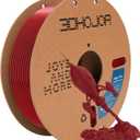 3D Printing Filament High Speed PLA 300mm/s Cardboard Spool 1kg (2.2lbs),Dimensional Accuracy +/- 0.03 mm Fit Most 3D FDM Printer-Fire Engine Red