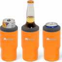 YOGI Voyager One Ceramic Lined All-In-One Tumbler Can Bottle Cooler - 12oz Tangello