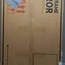 TETOTE Black Framed Mirror for Bathroom Vanity 40" x 24" Matte Black Rectangle Beveled Frame Wall Mirror for Over Sink, Tempered Glass, Modern Farmhouse Bedroom, Entryway, Living Room