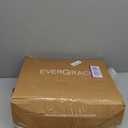 100% Cotton Box Stitch Quilt Set, Queen Size, Pebble Khaki, Full/Queen