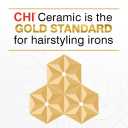 CHI Original 1" Ceramic Hair Straightener Flat Iron for Hair Styling, Advanced Ceramic Technology for Frizz-Free Smooth Shine,Floating Plates for Easy Glide, Analog On/Off Switch,Salon-Quality Results