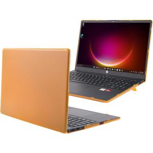 mCover Case Compatible ONLY for 2023-2024 15.6-inch HP Laptop 15-FCxxxx / 15-FDxxxx Series Windows Notebook PC (NOT Fitting Any Other HP Laptop Models) - Orange