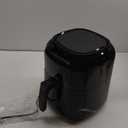 6 Qt. Black Air Fryer with Digital Touch Control