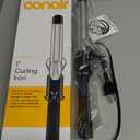 Conair Instant Heat 1-Inch Curling Iron, 1-Inch Barrel Produces Classic Curls, Hair Curler for Short, Medium, and Long Hair, 25 Heat Setting Hair Curling Iron, Black