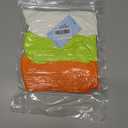 Women's Neon Scrunch Crew Socks 80s 90s Retro 3-Pack Cotton Stacked Boot Calf Cozy Ribbed Slouchy Socks Size 5-10 (1-white/Neon Green/Neon Orange)