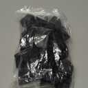 uxcell Plastic Wire Cube Connectors, 23x23mm Grid Buckle Clip for Storage Shelving Cabinet Organizer, Black, 24Pcs