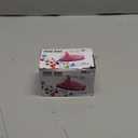 Honoson Mini Craft Iron Mini Heat Press Small Iron 3.93 x 2.36 x 2.76 in Portable Handy Tiny Flatiron with Charging Base Accessory for Fuse Bead Patch DIY Heat Transfer Vinyl(Purple)