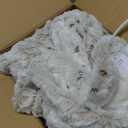 50" x 60" Extra Cozy Nordic Velvet Reverse Faux Shearling Heated Throw Electric Blanket Light Marble - Sunbeam: Machine Washable