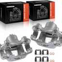 A-Premium Disc Brake Caliper Assembly with Bracket Compatible with Infiniti and Nissan Models - I30 1996-1999, Altima 1993-2001, Maxima 1989-1999, Sentra 2000-2006 - Front Driver and Passenger