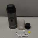 Zcyge Portable Coffee Maker Espresso Machine, Travel Espresso Maker, Cafetera Portatil Expreso with Small Tea Cup, Compatible with Ground Coffee & NS Capsule for RV,Car, Hiking, Camping Office