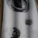 52 Inch Chandelier Ceiling Fans with Lights, Modern Ceiling Fan with Remote Control for Living Room Kitchen, Dimmable, 6 Speed Reversible DC Motor, Dual Finish, Black