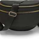 Andahoom Roomy Crossbody Bag, Spacious Nylon Bum Bag Shoulder Handbag Wallet for Women, Belt Purse Fanny Packs