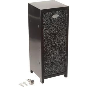Mini Metal Locker with Glitter -11 Inch - 1 Pack,