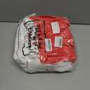 Zubebe 72 Pieces Snowball Fun Set Snowmen Balls Fake Cute Fight Smile Face Snowball with a Bag for Indoor Winter Adults Snowmen Ball Fight Christmas Party Decor, 6 Style(2 Inch,Cute)