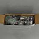 Chumia 20 Pcs Door Stopper Mounted Floor Stops Stainless Steel Cylindrical Stopper Modern Decorative Rubber Bumper Stops Holder Wall Protector for Bottom or Top of Door (Silver)