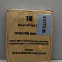 1M Family Toilet Seat, Patented Slow Close & Quick Releasing Technology, Anti-Wiggling, Easy to Install and Clean, Standard Elongated with Toddler Seat Built In (1 Piece)