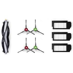 ECOVACS Accessory Pack (Replacement Brushes and Filters) for DEEBOT X1 Omni (Black) / X1 TURBO/X1/ X1 Plus, Large