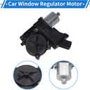 Front Left Power Window Regulator Lift Motor for Cadillac XTS 2013-2019 All Body Style No.742591 7 Pins Car Window Glass Lift Motor W/Auto Lift