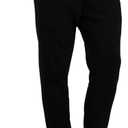 Fleece Mens Joggers with Zipper Pockets, Mens Sweatpants, Workout Sweats for Men S-2XL (Black, XXL)