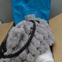 Heated Cat Bed Indoor, Pet Bed with 6 Temperature & 5 Timer Settings, Fluffy Cat Couch with Removable Machine-Washable Cover for Dogs Kitten Puppy in Winter, UL & FCC Certified, Small, Brown (S-22"x14")