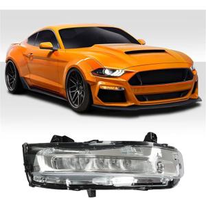labwork Replacement for Mustang 2018-2022 Right Passenger Side Bumper Front Fog Turn Signal Light FO2521197 JR3Z13200B