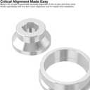 Moker LS Rear Main Seal Alignment Tool,Front Cover Alignment Tools & Oil Pan Front Cover Alignment Tool Kit for GM LS Engine 4.8 5.3 5.7 6.0 LS1 LS2 LS3 LS6 L99 LS4 LS9 LSA LQ4 LQ9 L76 L92