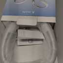 JISULIFE Portable Neck Fan, Hands-Free Bladeless, 5 Speeds, 4000 mAh Battery Operated Wearable Personal Fan, Twistable, Rechargeable, Gift for Women Men-Grey