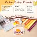 TECKWRAP HTV Iron On Vinyl for T-Shirts & Crafts  6 Roll Bundle, 12" x 3ft Heat Transfer Vinyl, Fall Orange & Yellow Shades, Vibrant Colors for DIY Shirts & Halloween Projects