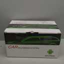 Single Din Car Stereo with Wireless Carplay Android Auto, 32G Android 10.1 Inch Rotatable Touch Screen Radio with GPS/WiFi/Bluetooth/FM/RDS/SWC+Camera