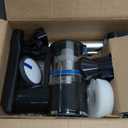 Cordless Vacuum Cleaner with Self-Standing, LED Screen Stick Vacuum Cleaners for Home, Lightweight Powerful Suction Vacuum, 6-in-1 Rechargeable Vacuum for Carpets, Pet Hair, Hardwood Floors (Black)