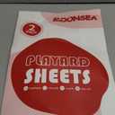 Moonsea Pack and Play Sheets, 2 Pack Mini Crib Sheets, Stretchy Playard Fitted Sheet, Compatible with Graco Pack n Play, Soft and Breathable Material, Stars & Bunny