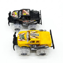 Light-Up Monster Truck Toys (2-Pack)  Push-&-Go Cars with Glowing Wheels  Birthday Gift for Toddlers, Boys & Girls Ages 3+  Durable Friction-Powered Trucks  Batteries Included