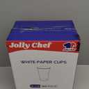 JOLLY CHEF 180 Count 16 oz Coffee Cups, White Drinking Paper Cups for Coffee, Water, Juice, or Tea, Suitable for Party, Picnic, Travel, and Events