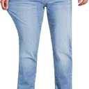 JMIERR Mens Stretch Jeans Straight Leg Casual Denim Pants | Stretch Denim, Comfort and Flexible, 5 Pockets, Casual, Relaxed Fit, Sweatpant Jeans, Big and Tall, 32
