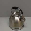 Tea Kettle for Stovetop, Food Grade Stainless Steel Water Kettle, Tea Pot for Home & Kitchen, 3.0 Qt (Silver)