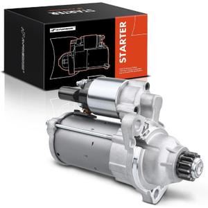 A-Premium Starter Motor Compatible with Volkswagen Jetta 2013-2018, Beetle 2013-2017, Golf 2015-2018, Passat 2014-2020, GTI 2015-2018, Atlas, 1.4L 1.8L 2.0L, 12V 1.1KW 13T CW, Replace# 02M-911-024R